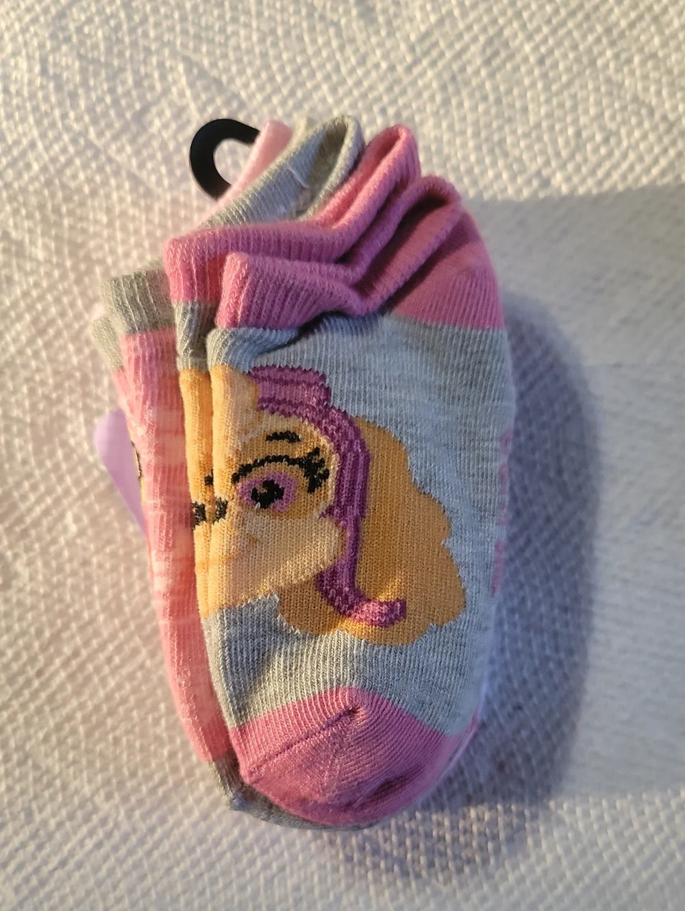 NWT Paw Patrol Nickelodeon Spin Master No Show Toddler Socks Sz 2-4T (5 Pk)